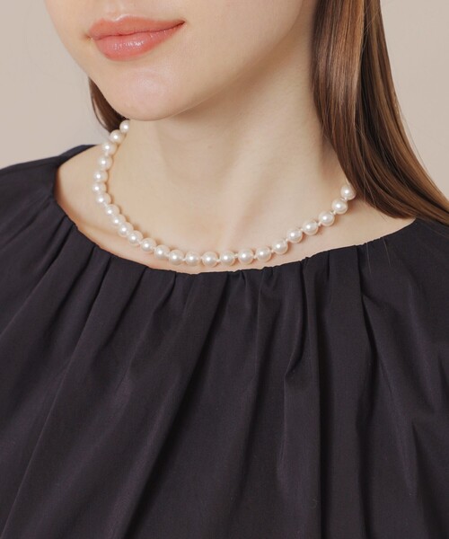 MACKINTOSH LONDON（マッキントッシュ ロンドン）の「パールチェーン2WAYネックレス（ネックレス・レディース・シルバー・FREE）」の2枚目の写真