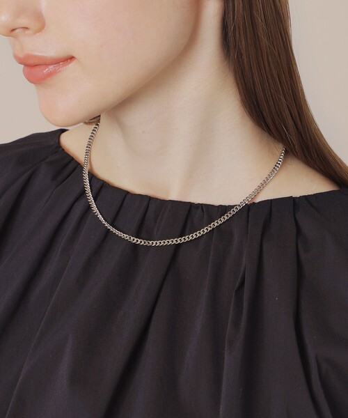 MACKINTOSH LONDON（マッキントッシュ ロンドン）の「パールチェーン2WAYネックレス（ネックレス・レディース・シルバー・FREE）」の3枚目の写真