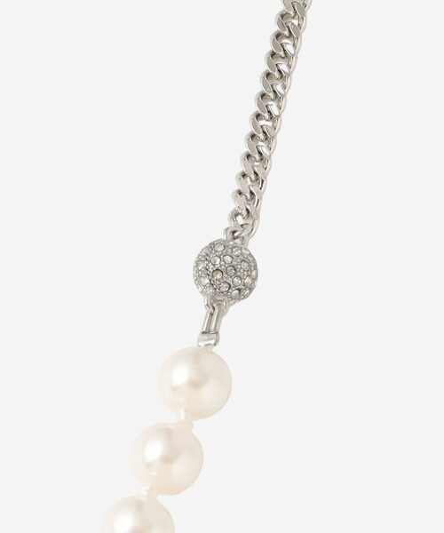 MACKINTOSH LONDON（マッキントッシュ ロンドン）の「パールチェーン2WAYネックレス（ネックレス・レディース・シルバー・FREE）」の6枚目の写真
