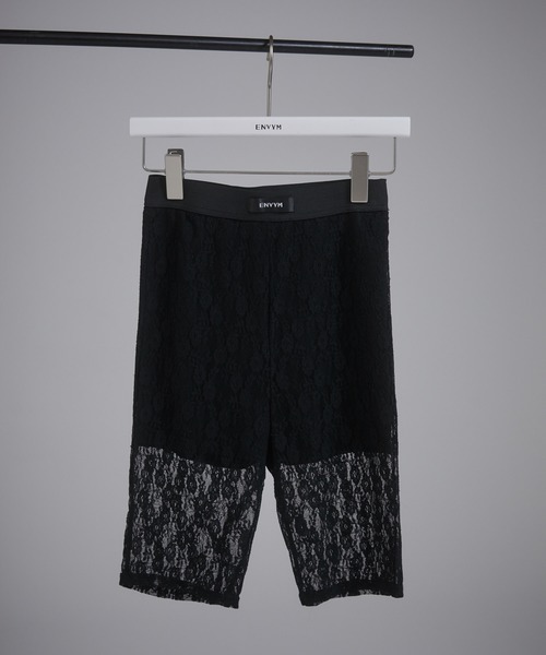 ENVYM(アンビー)の「レースレギンス(その他パンツ・レディース・ブラック/ホワイト・FREE)」の17枚目の写真
