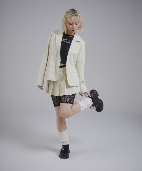 ENVYM(アンビー)の「レースレギンス(その他パンツ・レディース・ブラック/ホワイト・FREE)」の8枚目の写真