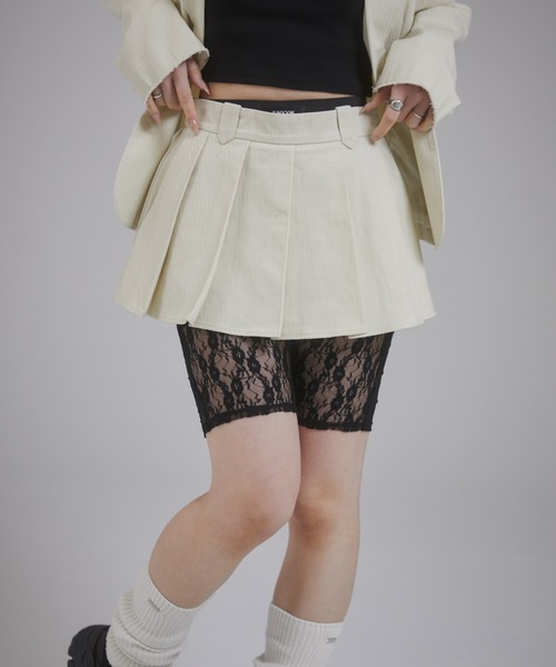 ENVYM(アンビー)の「レースレギンス(その他パンツ・レディース・ブラック/ホワイト・FREE)」の4枚目の写真