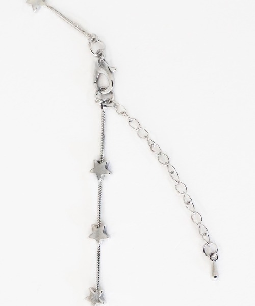 Casselini(キャセリーニ)の「Casselini(キャセリーニ)メタルスターネックレス(ネックレス・レディース・シルバー・FREE)」の2枚目の写真