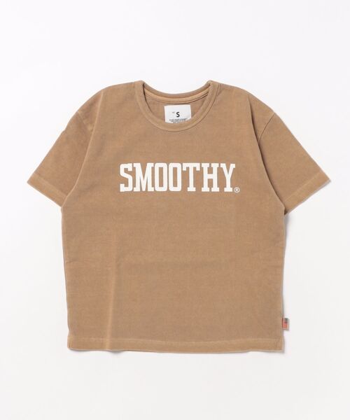 Smoothy（スムージー）の「Smoothy SMOOTHY Logo Tee / スムージー スムージーロゴTシャツ（Tシャツ/カットソー・キッズ・ホワイト/ベージュ/ブラック・SMALL/MEDIUM/LARGE/X-LARGE）」の12枚目の写真