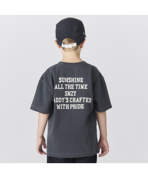 Smoothy（スムージー）の「Smoothy SMOOTHY Logo Tee / スムージー スムージーロゴTシャツ（Tシャツ/カットソー・キッズ・ホワイト/ベージュ/ブラック・SMALL/MEDIUM/LARGE/X-LARGE）」の8枚目の写真