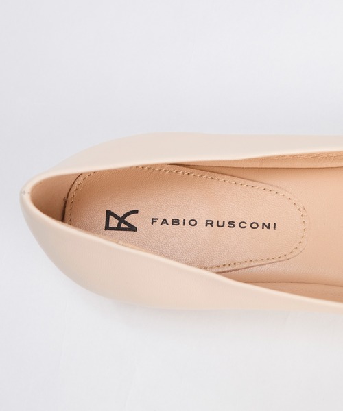 セール】【FABIO RUSCONI】バイカラーフラットパンプス