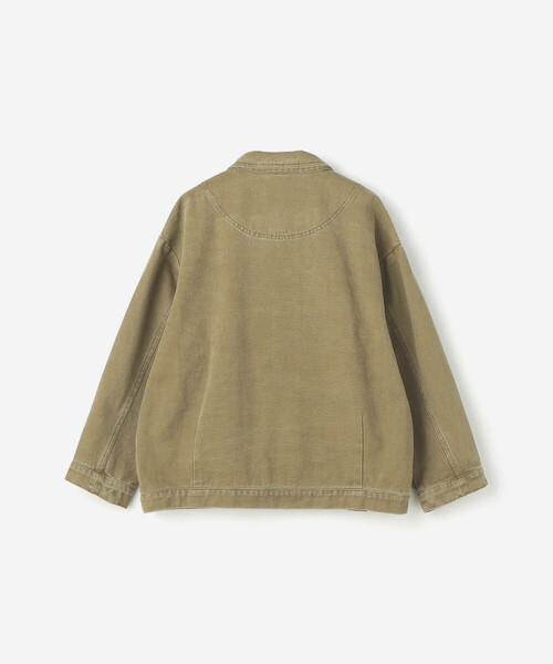 Bshop（ビショップ）の「7115 by SZEKI | シャツジャケット MEN（カバーオール・メンズ・ベージュ系その他/ブラック・L）」の8枚目の写真