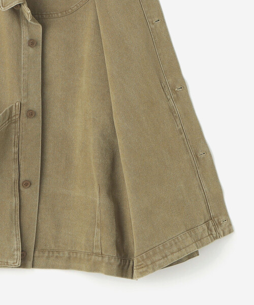 Bshop（ビショップ）の「7115 by SZEKI | シャツジャケット MEN（カバーオール・メンズ・ベージュ系その他/ブラック・L）」の20枚目の写真