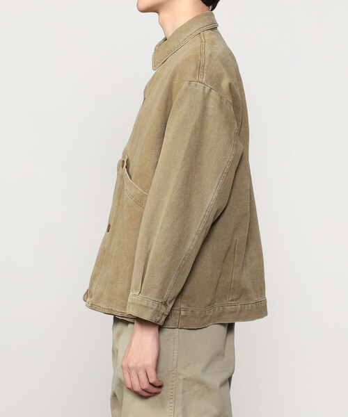 Bshop（ビショップ）の「7115 by SZEKI | シャツジャケット MEN（カバーオール・メンズ・ベージュ系その他/ブラック・L）」の17枚目の写真