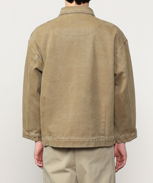 Bshop（ビショップ）の「7115 by SZEKI | シャツジャケット MEN（カバーオール・メンズ・ベージュ系その他/ブラック・L）」の16枚目の写真