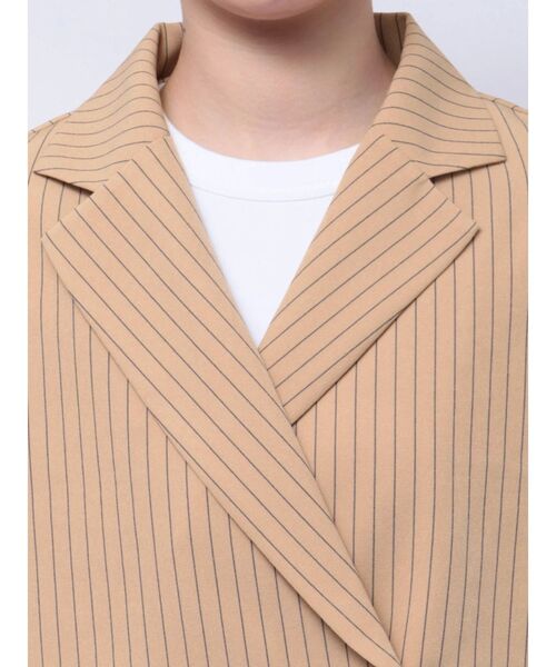 jouetie（ジュエティ）の「【FRUITSZIPPER鎮西寿々歌】クロップドジャケット（テーラードジャケット・レディース・ベージュ・MEDIUM）」の12枚目の写真