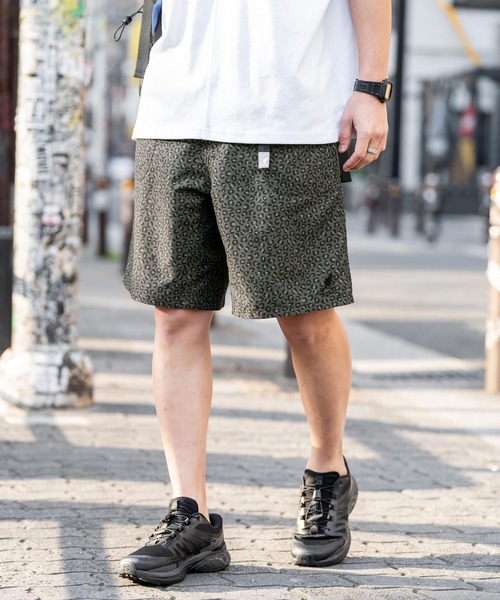 KANGOL（カンゴール）の「新色追加 KANGOL カンゴール 別注コラボ 接触冷感水陸両用クライミングショートパンツ ボードショーツ ハーフパンツ（その他パンツ・メンズ・レオパード/ライトグレー/ベージュ/カモフラージュ/ブラック系/マスタード/ネイビー/パープル/ブラック/マルチ/オリーブ/グレー・M/L/XL）」の18枚目の写真