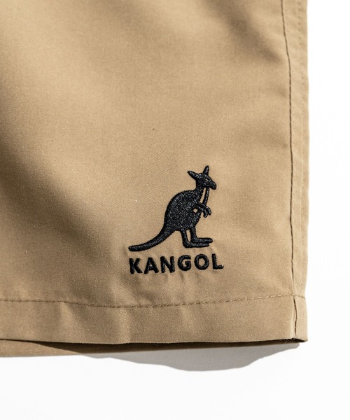KANGOL（カンゴール）の「新色追加 KANGOL カンゴール 別注コラボ 接触冷感水陸両用クライミングショートパンツ ボードショーツ ハーフパンツ（その他パンツ・メンズ・レオパード/ライトグレー/ベージュ/カモフラージュ/ブラック系/マスタード/ネイビー/パープル/ブラック/マルチ/オリーブ/グレー・M/L/XL）」の21枚目の写真