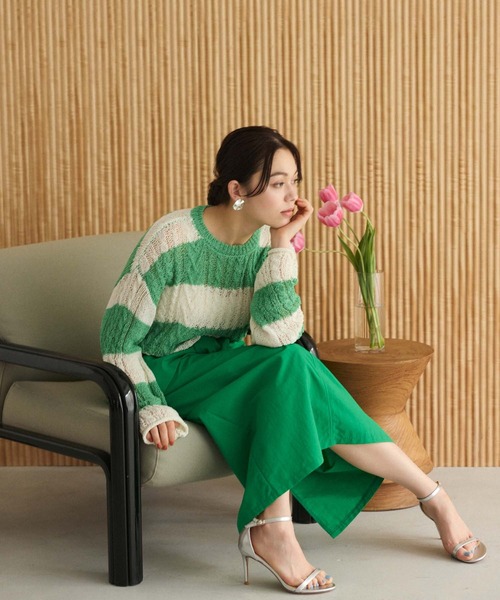 2025SS】腰巻風ロングスカート（スカート）｜Edit Sheen（エディット