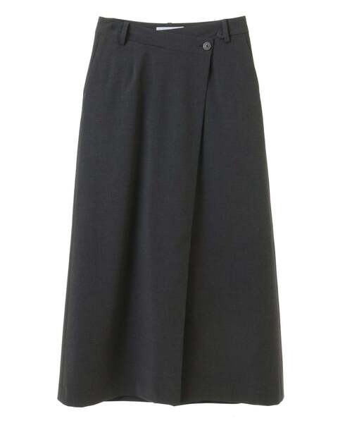 CONVERSE TOKYO（コンバーストウキョウ）の「【HL】ASYMMETRY SKIRT(SET UP)（スカート・レディース・グレー/ブラック/ベージュ・SMALL/MEDIUM）」の3枚目の写真