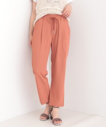 SHOO・LA・RUE | 【洗える/SS-3L】さらさらぷるん イージーテーパードパンツ(その他パンツ)