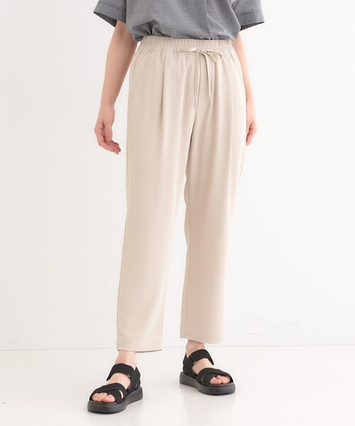 SHOO・LA・RUE(シューラルー)の「【ひんやり/UV/S-LL】さらさらぷるん イージーテーパードパンツ(その他パンツ・レディース・オレンジ/ブルー/カーキ/ベージュ/ブラック/グリーン/ブラウン系その他・04/05/10/01/03/02)」の20枚目の写真
