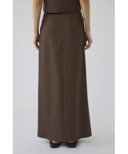 RIM.ARK(リムアーク)の「Tweed high waist cargo SK ツイードハイウエストカーゴスカート(スカート・レディース・グレイッシュベージュ/ブラウン/チャコールグレー・36/38)」の18枚目の写真