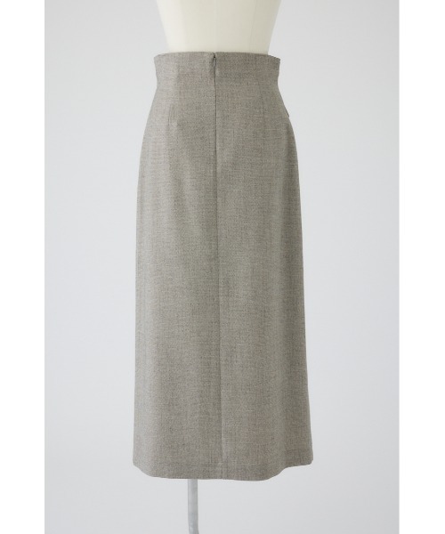 RIM.ARK(リムアーク)の「Tweed high waist cargo SK ツイードハイウエストカーゴスカート(スカート・レディース・グレイッシュベージュ/ブラウン/チャコールグレー・36/38)」の6枚目の写真