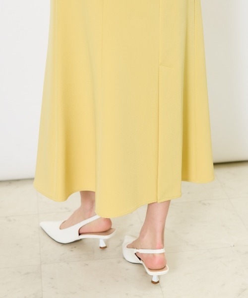 AND COUTURE（アンドクチュール）の「フロントZIPマーメイドスカート（スカート・レディース・ライトグレー/イエロー/ブラック・MEDIUM/SMALL）」の12枚目の写真