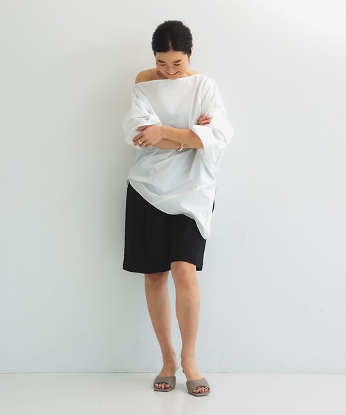 セール】リネン ショートパンツ .M（その他パンツ）｜Demi-Luxe