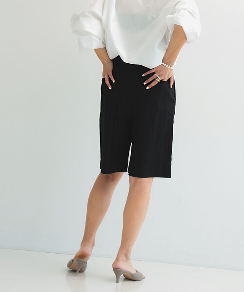 Demi Luxe BEAMSリネン　パンツスーツ　未使用 Demi-Luxe BEAMS｜リネン ショートパンツ .M | Rakuten Fashion