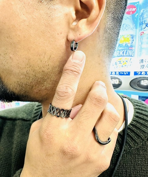 LAMBDA（ラムダ）の「BKノイズリング（リング・メンズ・ブラック系その他・#15/#17/#19/#13）」の11枚目の写真