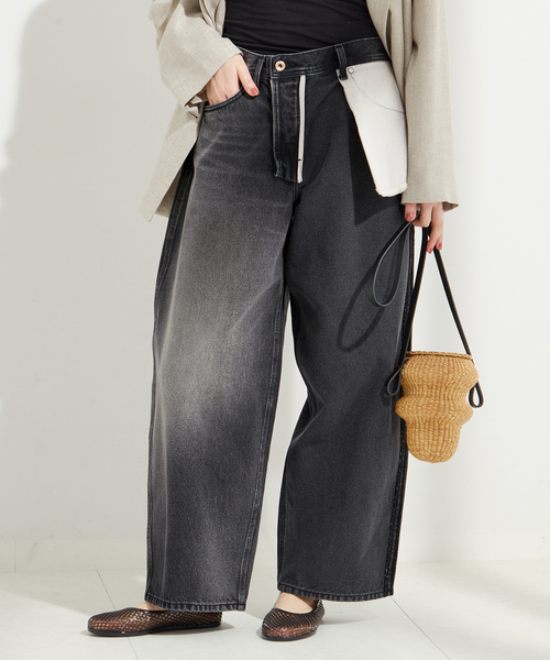 別注》【INSCRIRE*LEE*LESSAGE】COWBOY/RIDERSPANTS：デニム（デニム  