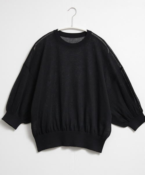 Theory セオリー シアーコットン プルオーバー ニット★ブラック Theory luxe 21ss プルオーバーニット ブラック - メルカリ