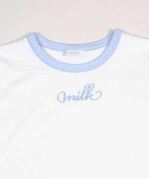 MILK（ミルク）の「Double Ribbon Tシャツ（Tシャツ/カットソー・レディース・B/A/C・FREE）」の8枚目の写真
