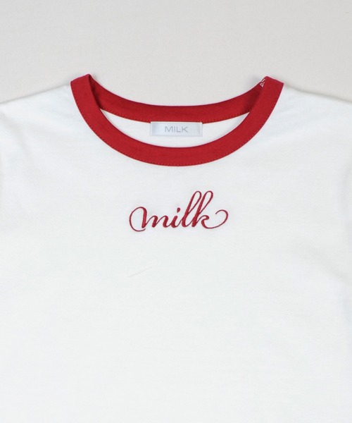 MILK（ミルク）の「Double Ribbon Tシャツ（Tシャツ/カットソー・レディース・B/A/C・FREE）」の10枚目の写真