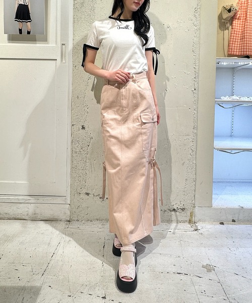 MILK（ミルク）の「Double Ribbon Tシャツ（Tシャツ/カットソー・レディース・B/A/C・FREE）」の17枚目の写真