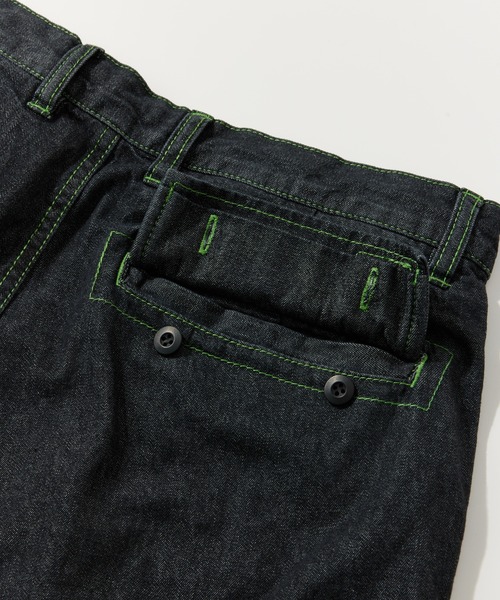 パンツ Grand Cargo Denim Pants セール】color denim wide cargo pants/カラーデニム ワイド