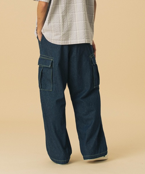 COLOR STITCHED DENIM CARGO PANTS（デニムパンツ）｜XLARGE