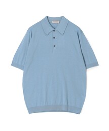 JOHN SMEDLEY  ISIS コットン ポロカラーニット