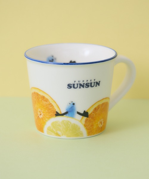 パペットスンスン　ペアグラス PUPPET SUNSUN パペットスンスン カラーラインマグ（グラス