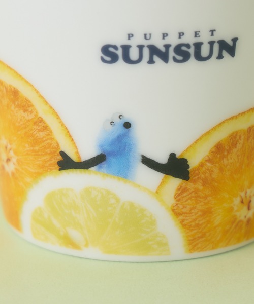 PUPPET SUNSUN パペットスンスン カラーラインマグ（グラス