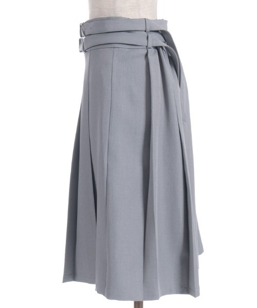 axes femme（アクシーズファム）の「Ｗベルトハーフワイドパンツ（その他パンツ・レディース・グレー/ブラック/ベージュ・FREE）」の13枚目の写真