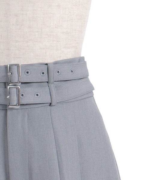 axes femme（アクシーズファム）の「Ｗベルトハーフワイドパンツ（その他パンツ・レディース・グレー/ブラック/ベージュ・FREE）」の15枚目の写真