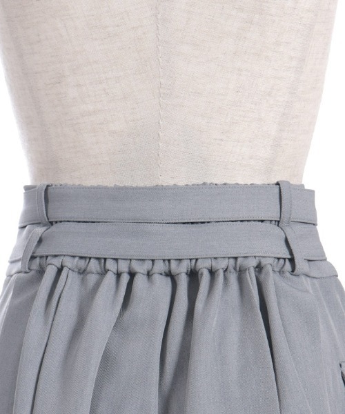 axes femme（アクシーズファム）の「Ｗベルトハーフワイドパンツ（その他パンツ・レディース・グレー/ブラック/ベージュ・FREE）」の20枚目の写真