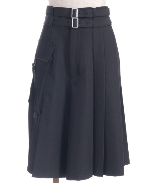 axes femme（アクシーズファム）の「Ｗベルトハーフワイドパンツ（その他パンツ・レディース・グレー/ブラック/ベージュ・FREE）」の21枚目の写真