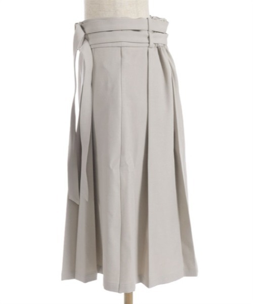 axes femme（アクシーズファム）の「Ｗベルトハーフワイドパンツ（その他パンツ・レディース・グレー/ブラック/ベージュ・FREE）」の6枚目の写真