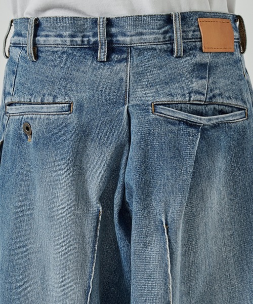 パンツ khoki Pleat-design pants パンツ khoki Pleat-design pants KHOKI | プリーツデザイン