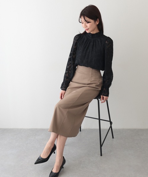 VIP価格★BALENCIAGA★ハイウエスト バイアス スカート ハイウエストベルトタイトスカート – Maison de Lyla