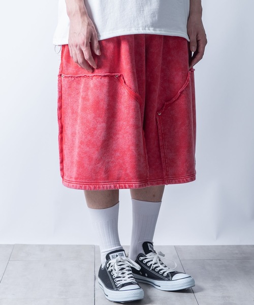 MNML ウエスト ダブルニー スウェット パンツ 送料/関税込 ADAMASTE トレーナー スウェット double knee draw cord sweat