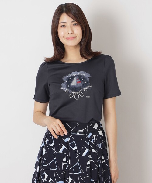 TO BE CHIC カットソー セール】セイルモチーフ カットソー（Tシャツ/カットソー）｜TO