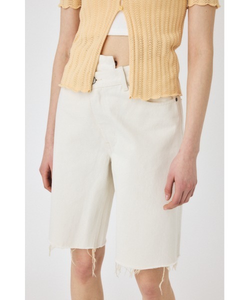 CROSS WAIST WIDE STRAIGHT（デニムパンツ）｜MOUSSY（マウジー
