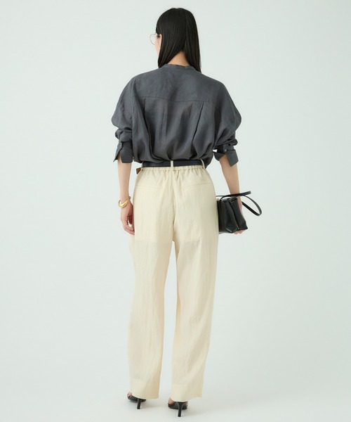 Chaos(カオス)の「Chaos(カオス)/リスタラミーシャツ(シャツ/ブラウス・レディース・チャコール/ホワイト・FREE)」の13枚目の写真