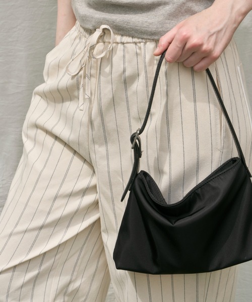 GIUNON（ジウノン）の「piping pocket stripe pants / パイピングポケットストライプパンツ（その他パンツ・レディース・ホワイト/アイボリー・0/1）」の11枚目の写真