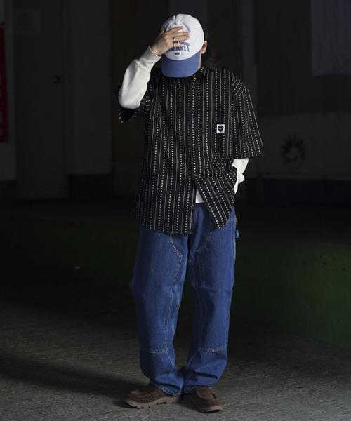 Carhartt WIP（カーハートダブリューアイピー）の「Carhartt / カーハート ダブリューアイピー DOUBLE KNEE PANT（デニムパンツ・メンズ・ブルー/ブラック・32/30）」の7枚目の写真